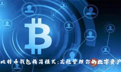 比特币钱包精简模式：高效管理你的数字资产