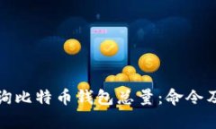 如何有效查询比特币钱包总量：命令及其应用详