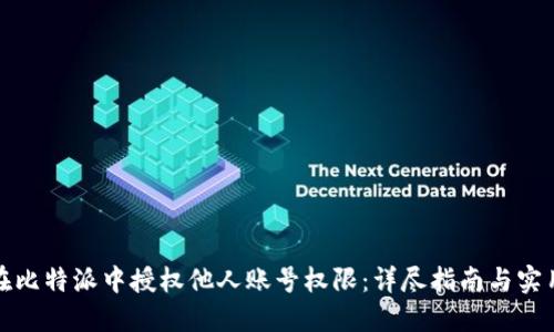 如何在比特派中授权他人账号权限：详尽指南与实用技巧