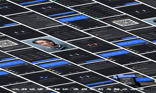 比特派密语错误：原因分析与解决方案