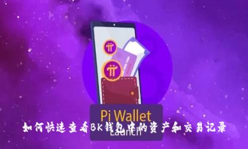 如何快速查看BK钱包中的资产和交易记录