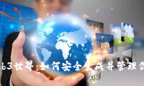 探索Web3世界:如何安全生成并管理你的私钥