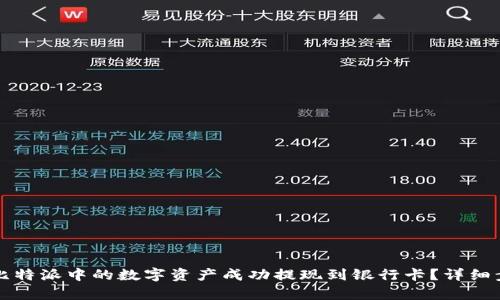 如何将比特派中的数字资产成功提现到银行卡?详细步骤解析