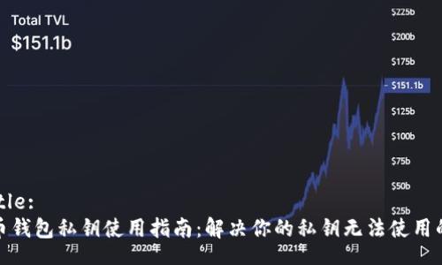  / Title:
比特币钱包私钥使用指南：解决你的私钥无法使用的疑惑